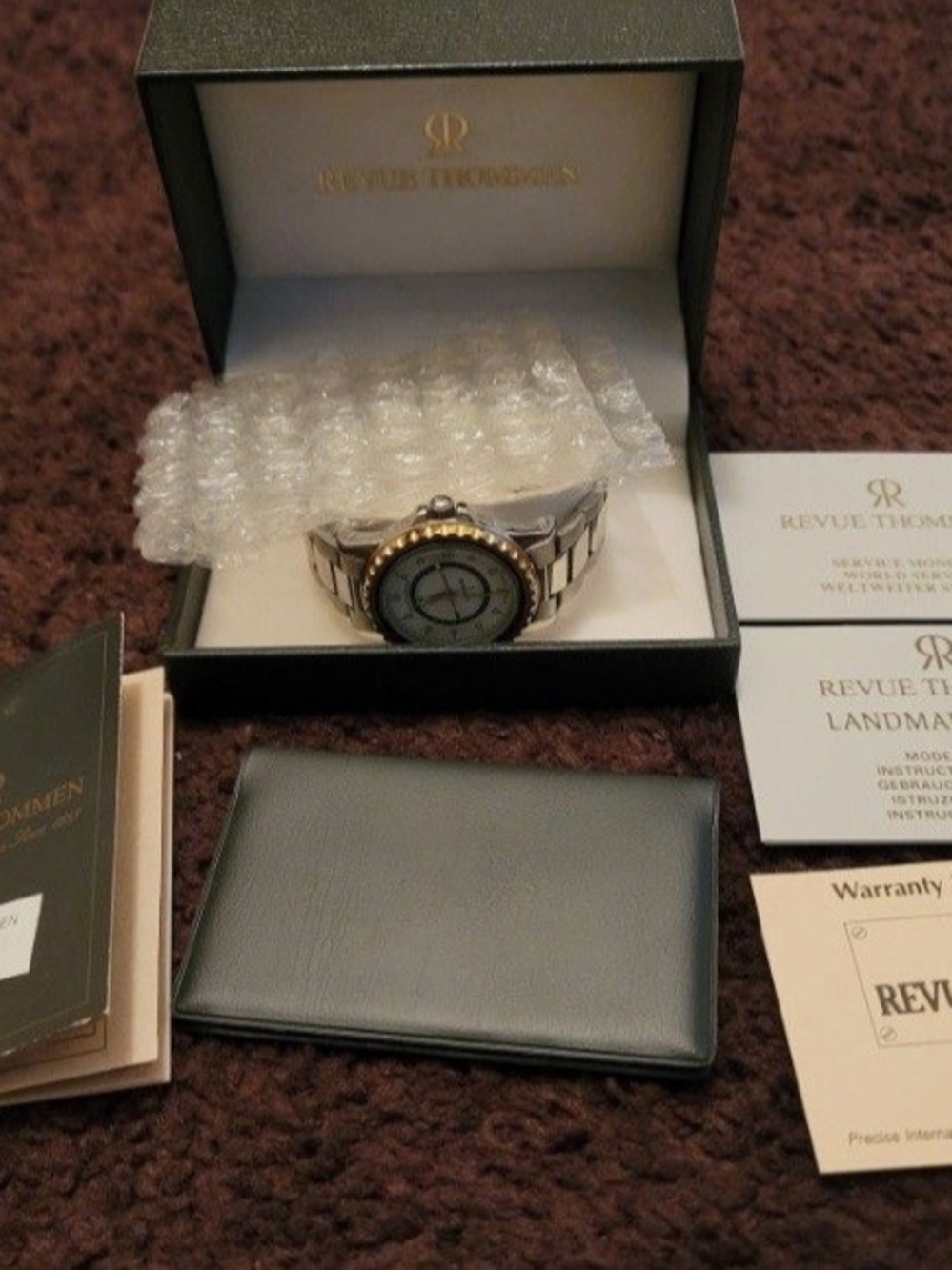 Men's Two-Tone Stainless Watch - Silver and Gold